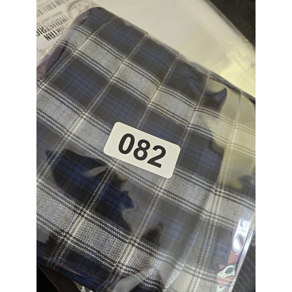 vintage 80s pleated skirt Woman's M Blue Plaid School Skirt Anime Cosplay - Picture 9 of 9